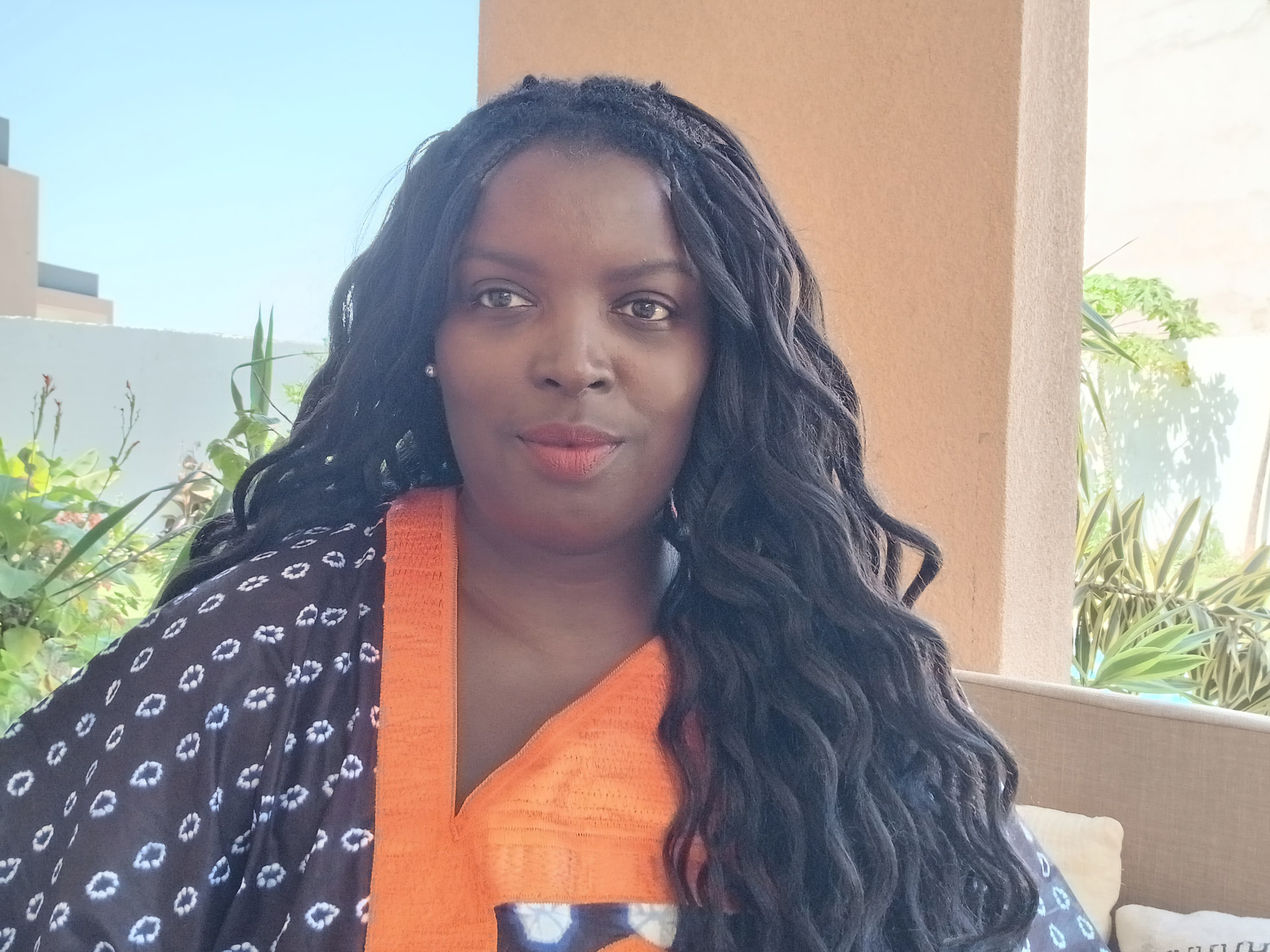 Portrait de Clarisse, fondatrice d'Ayisha Keys